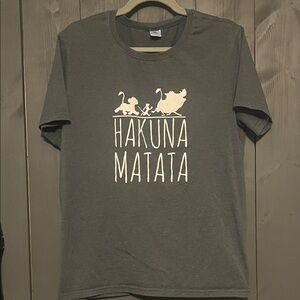 Gray Hakuna Matata T-Shirt